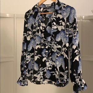 Karl Lagerfeld Floral Blouse